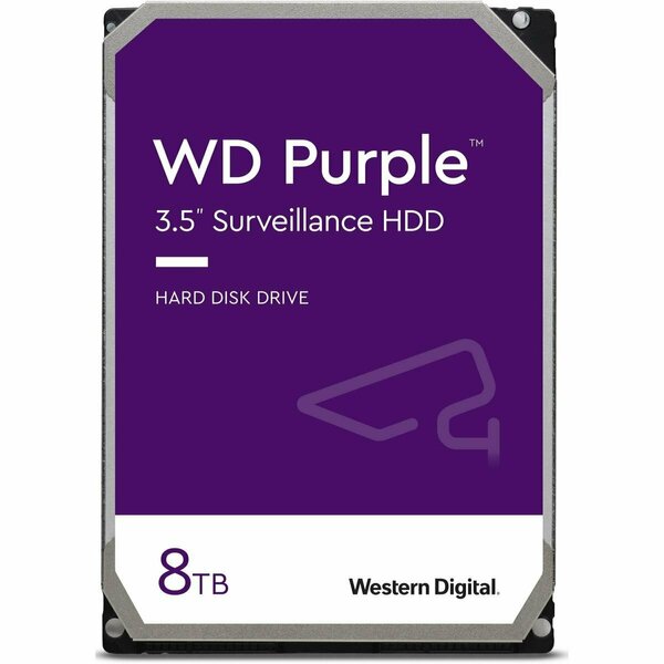 Virtual 8TB 3.5 SATA 256MB AV Pro Surveillance Hard Drive, Purple VI3355705